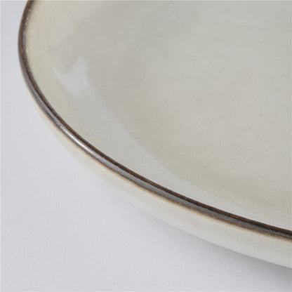 Amera serving plate 40x30 cm - white sands