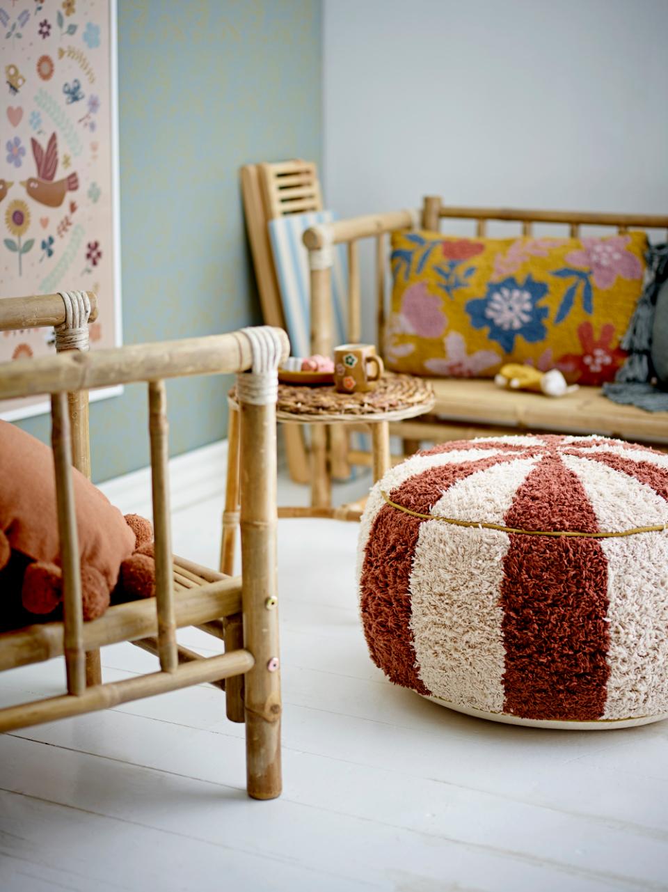 Charoline Pouf - Cotton