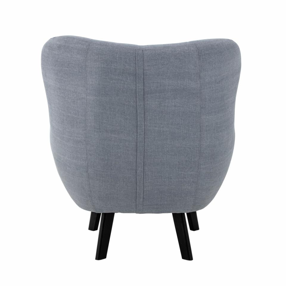 Beau Lounge Chair - Grey / Cotton