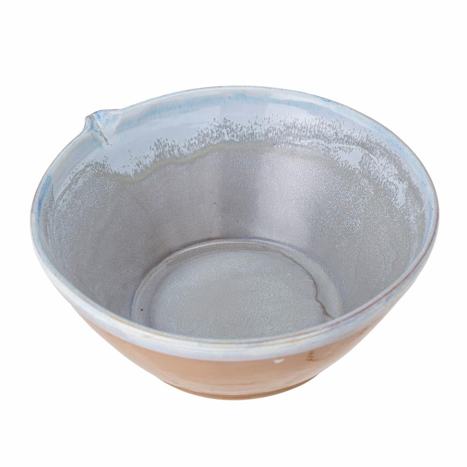 Evora Bowl Ø35,5 cm - Brown/Blue