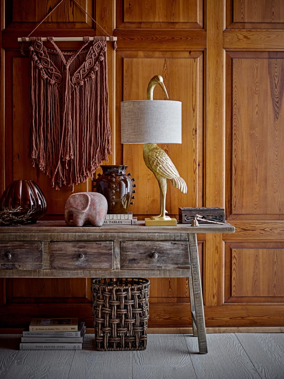 Heron Table Lamp - Gold