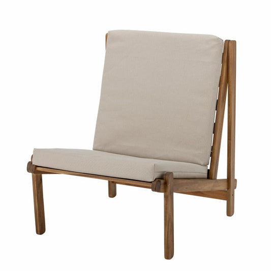 Gani Lounge Chair - Nature / Acacia