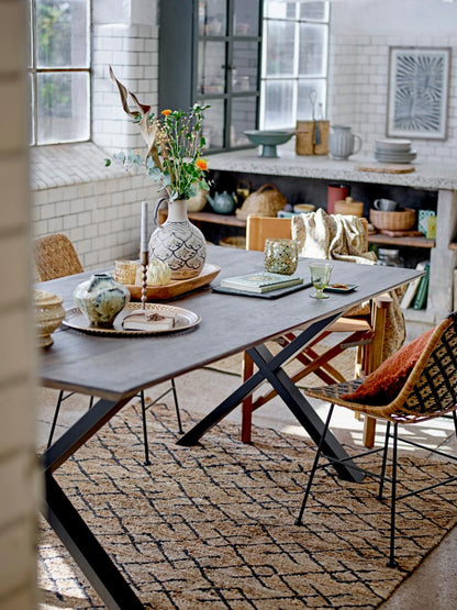 Maldon Dining Table - Brown / Oak