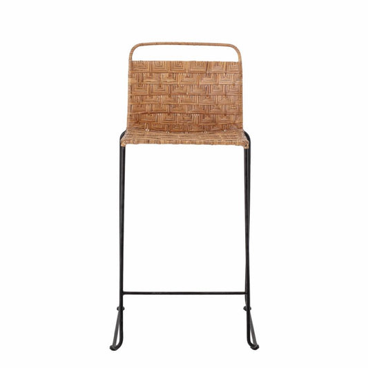 Silla de bar Gunnel - Naturaleza / Rattan