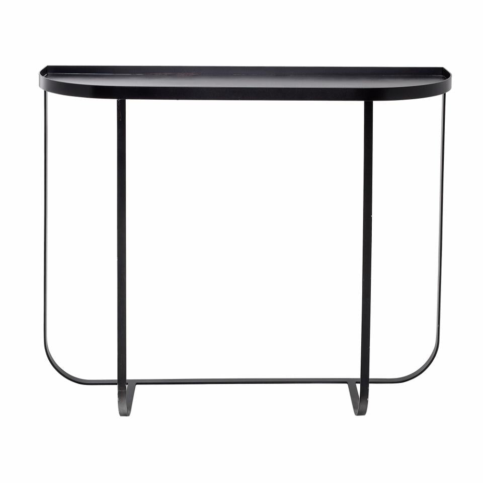 Harper Console Table - Black / Metal