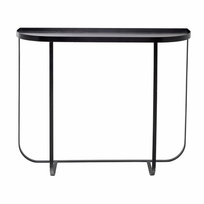 Harper Console Table - Black / Metal