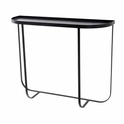 Harper Console Table - Black / Metal