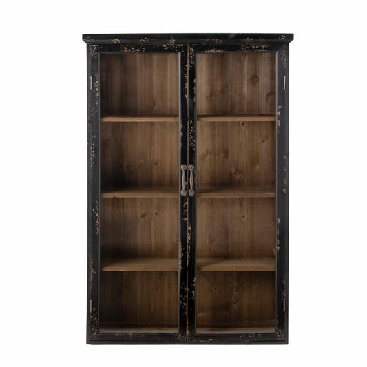 Hazem Cabinet - Black / Firwood