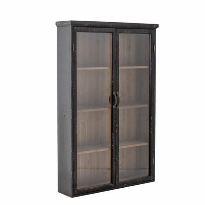 Hazem Cabinet - Black / Firwood