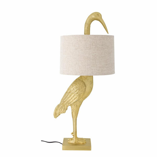 Heron Table Lamp - Gold