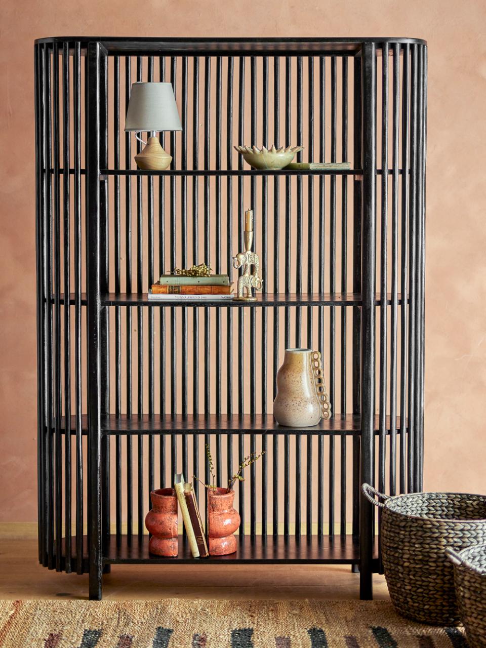 Sali Bookcase - Black / Mango