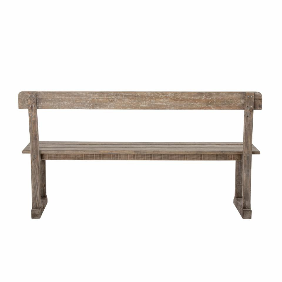 Portland Bench - Brown / Reclaimed Pine Wood