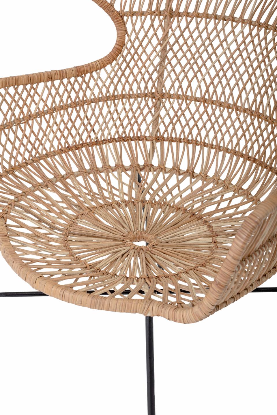 Oudon Lounge Chair - Nature / Rattan