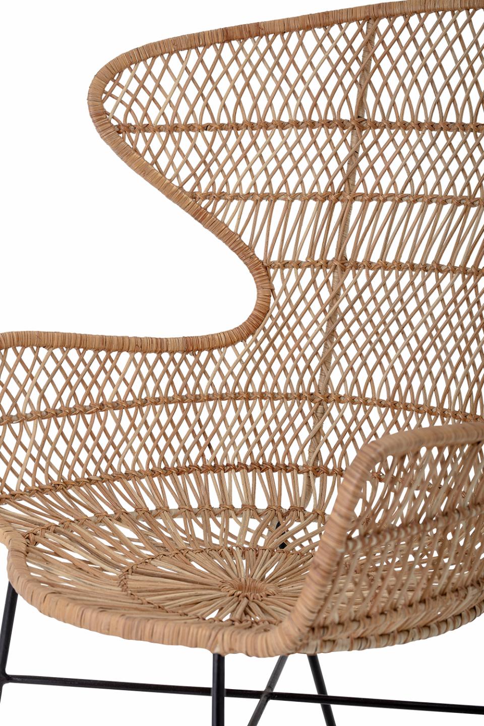 Oudon Lounge Chair - Nature / Rattan