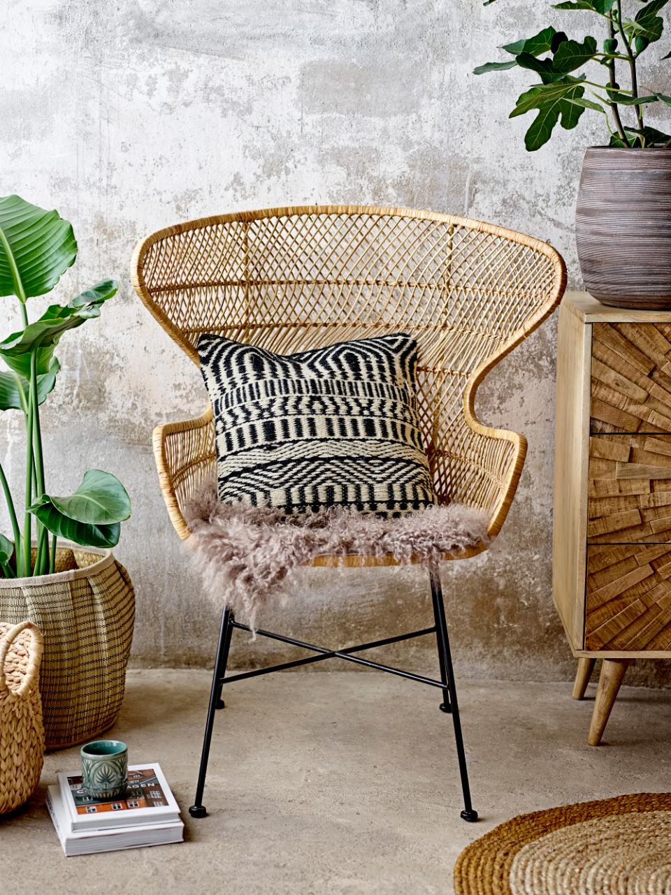 Oudon Lounge Chair - Nature / Rattan