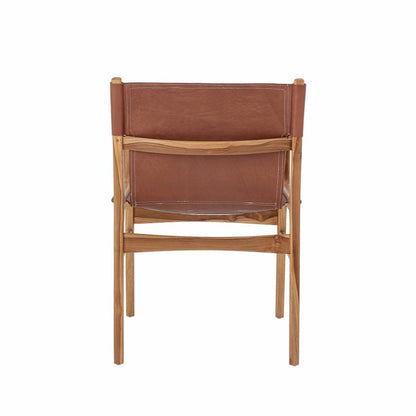 Ollie Lounge Chair - Brown / Leather