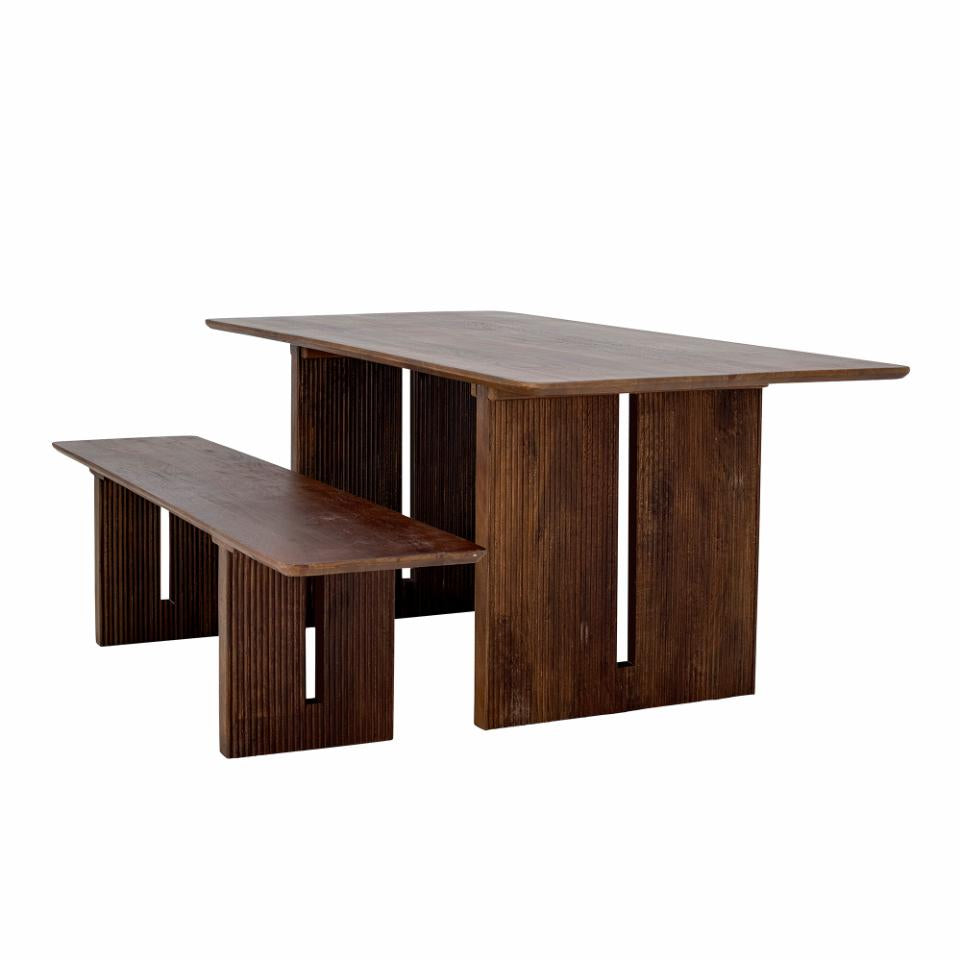 Milow Dining Table - Brown / Mango