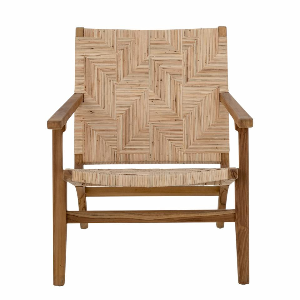 Mills Lounge Chair - Nature / Rattan