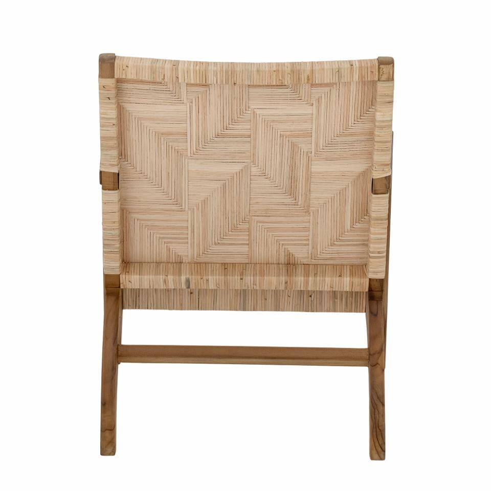 Mills Lounge Chair - Nature / Rattan