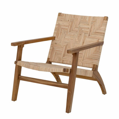 Mills Lounge Chair - Nature / Rattan