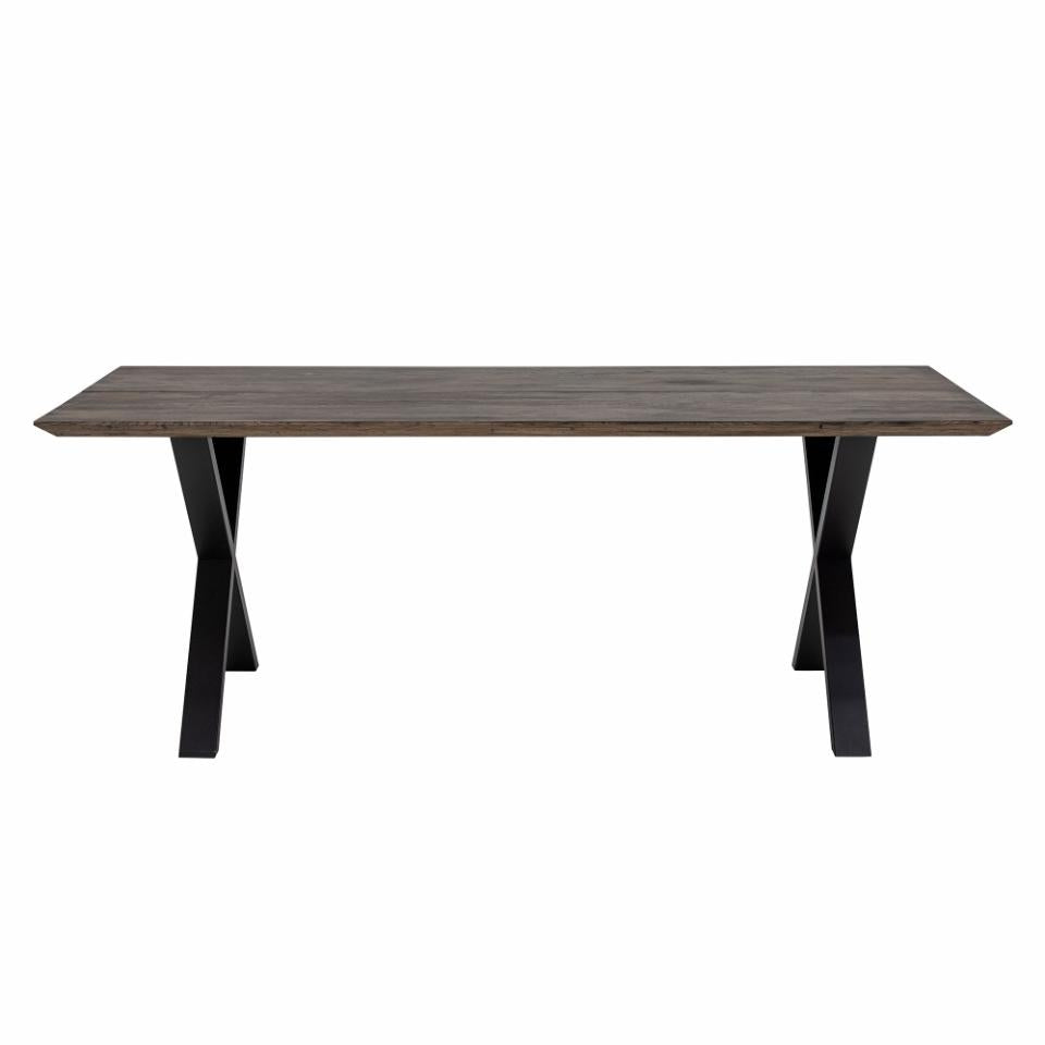 Maldon Dining Table - Brown / Oak