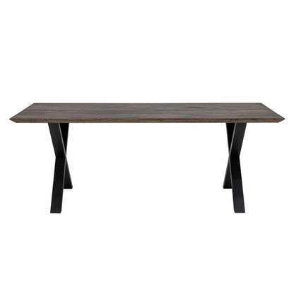 Maldon Dining Table - Brown / Oak