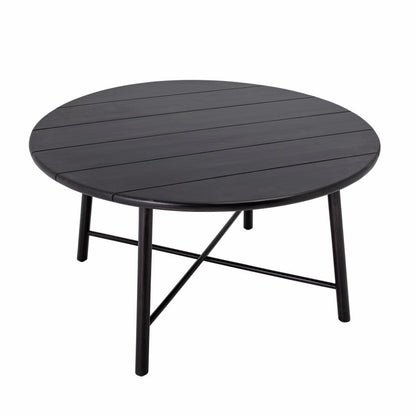 Lope Dining Table - Black / Acacia