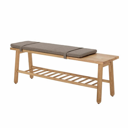 Linde Bench - Nature / Rubberwood