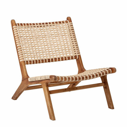 Keila Lounge Chair - Nature / Teak