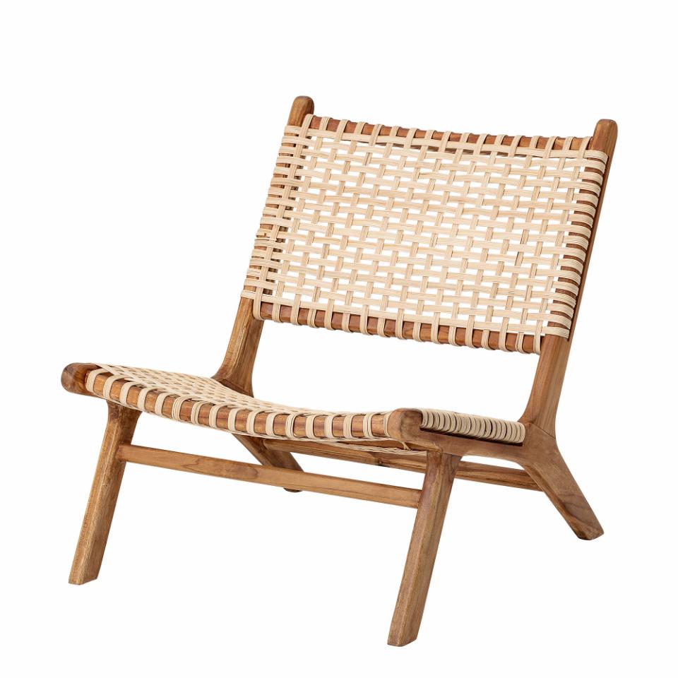 Keila Lounge Chair - Nature / Teak