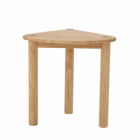 Kassia Side/Corner table - Nature / Rubberwood