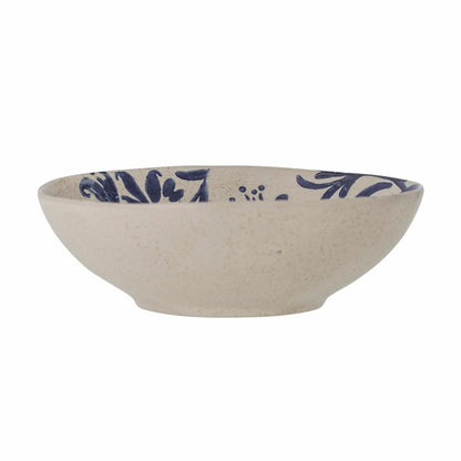 Petunia Bowl Ø17 cm - Set of 4 - White/Blue