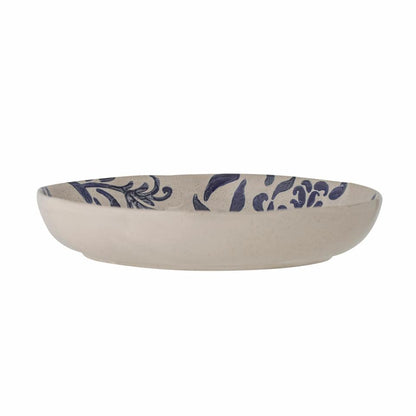 Petunia Bowl Ø24 cm - Set of 4 - White/Blue