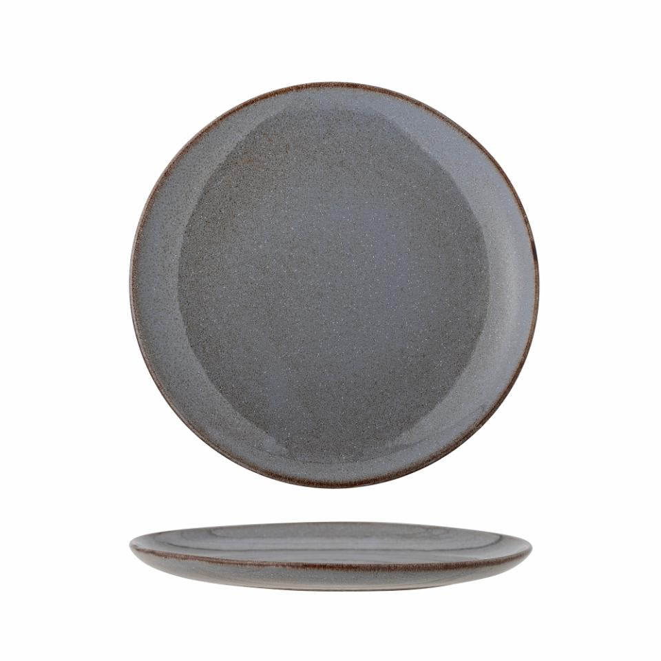 Plato Sandrine Ø22 cm - Gris