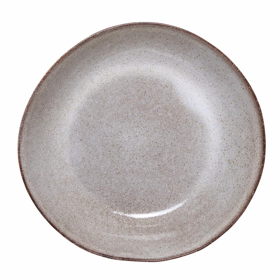 Sandrine Deep Plate 22 cm - Set of 6 - Nature