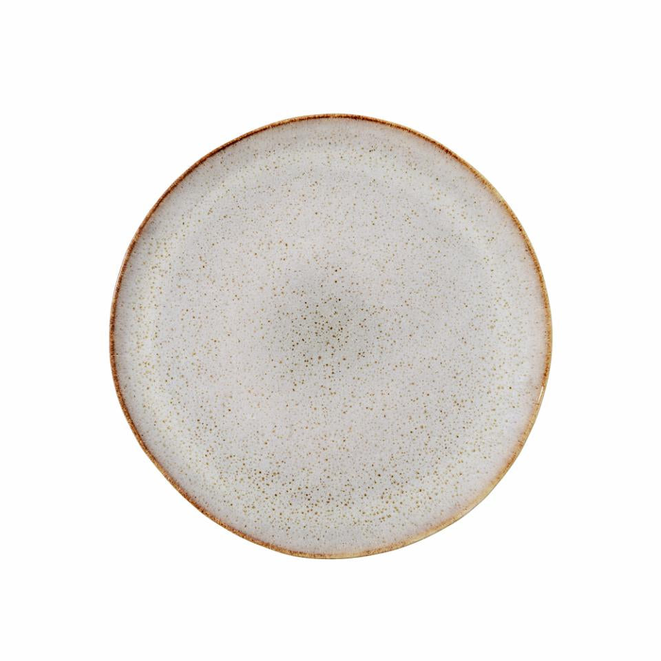 Sandrine Plate Ø22 cm - Set of 6 - Nature