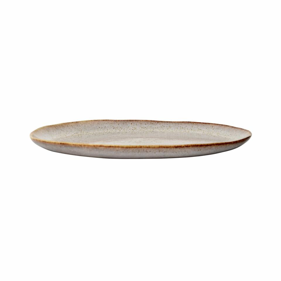 Sandrine Plate Ø22 cm - Set of 6 - Nature