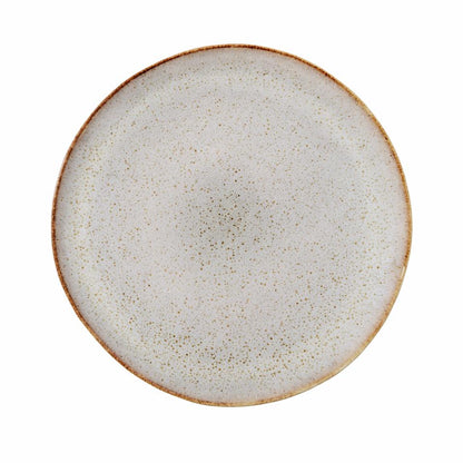 Sandrine Plate Ø28,5 cm - Set of 4 - Nature