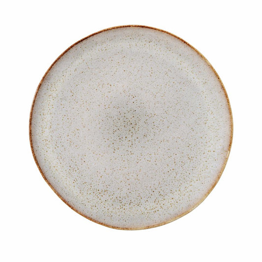 Sandrine Plate Ø28,5 cm - Set of 4 - Nature