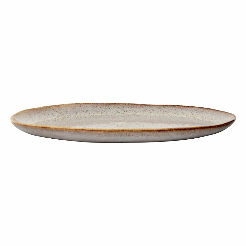 Sandrine Plate Ø28,5 cm - Set of 4 - Nature