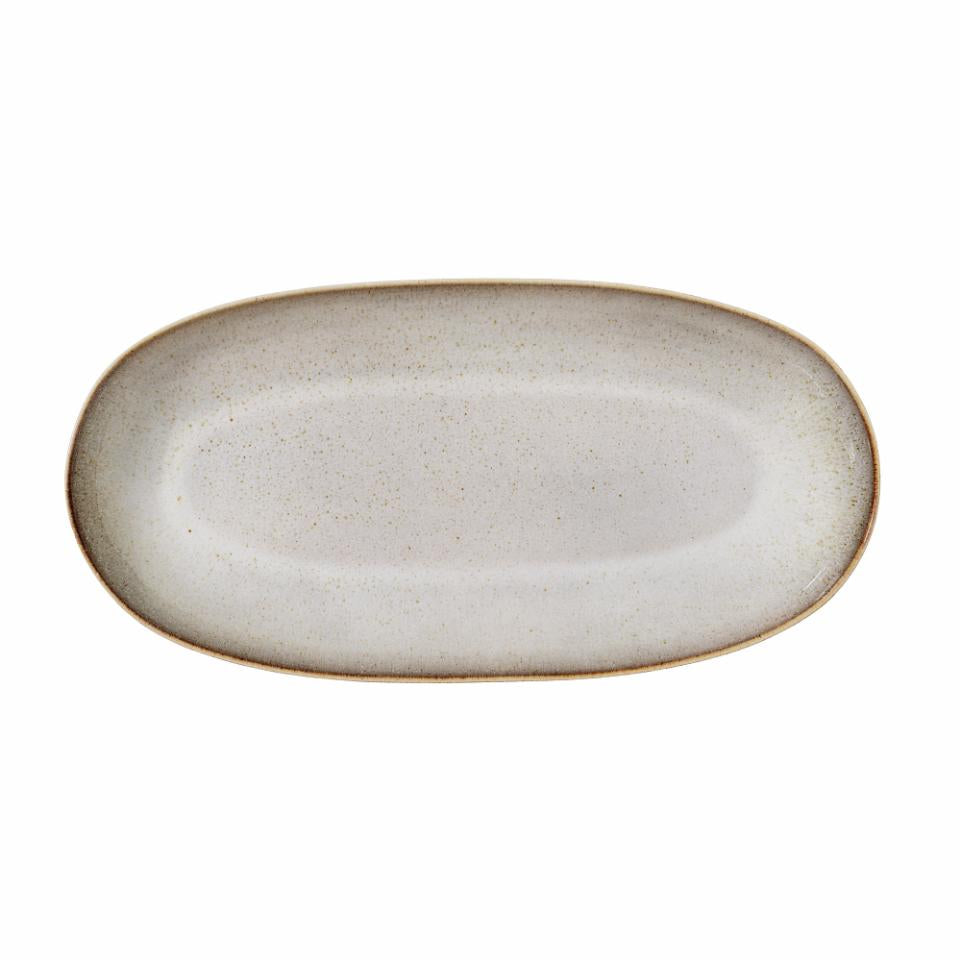 Sandrine Plate 42x21 cm - Set of 2 - Nature