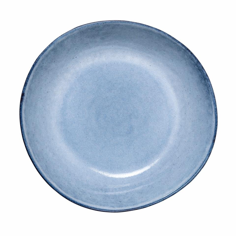 Sandrine Deep Plate 22 cm - Set of 6 - Blue