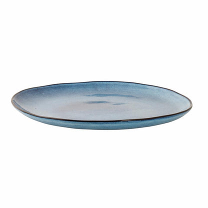 Sandrine Plate Ø28,5 cm - Set of 4 - Blue