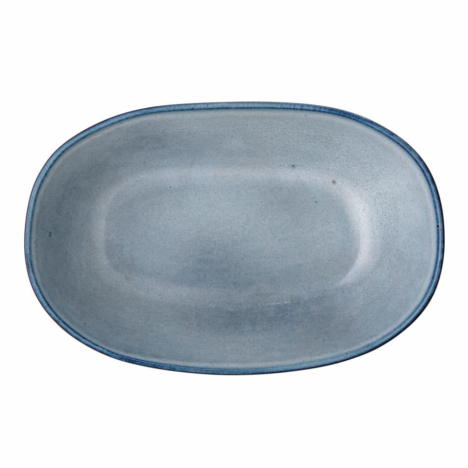 Sandrine Plate 25,5x16,5 cm - Set of 4 - Blue