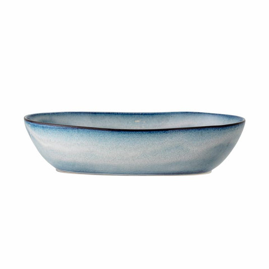 Sandrine Plate 32x20 cm - Set of 4 - Blue