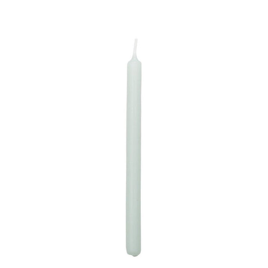 Basic small taper candle H16,5 cm - 20pcs - glacier mint