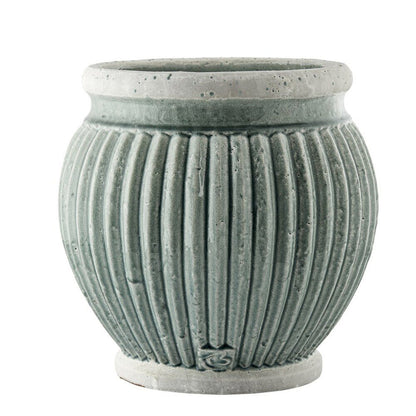 Catinia flower pot H37 cm - iceberg green