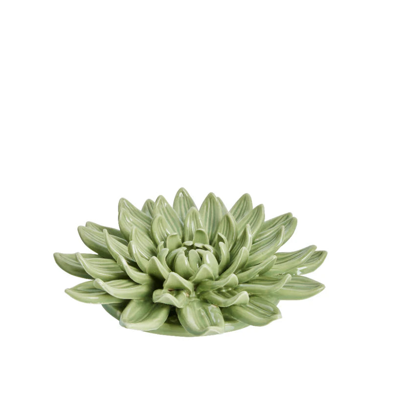 Floria decoration Ø13,2 cm - dusty green