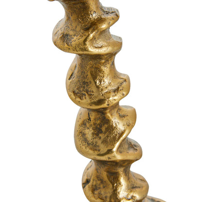 Sandi candlestick H39 cm - brass