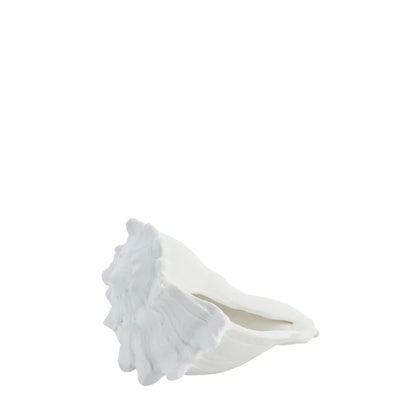 Shelise decoration H16 cm - white